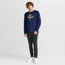 Florida Panthers Fanatics Athletic Navy 2026 NHL Winter Classic Authentic Pro Tech Long Sleeve T-Shirt Florida Panthers Fanatics Athletic Navy 2026 NHL Winter Classic Authentic Pro Tech Long Sleeve T-Shirt