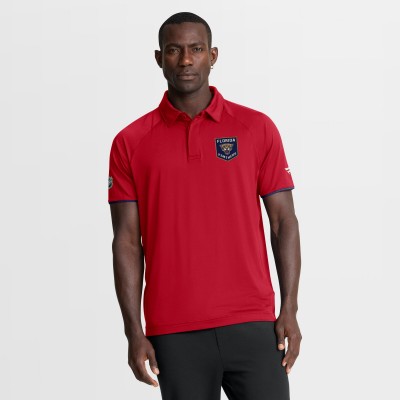 Florida Panthers Fanatics Bright Cardinal 2026 NHL Winter Classic Authentic Pro Polo