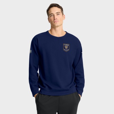 Florida Panthers Fanatics Athletic Navy 2026 NHL Winter Classic Authentic Pro Sweatshirt
