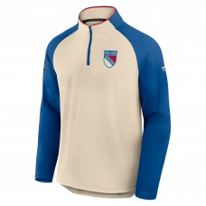 New York Rangers Fanatics Natural 2026 NHL Winter Classic Authentic Pro Quarter-Zip New York Rangers Fanatics Natural 2026 NHL Winter Classic Authentic Pro Quarter-Zip