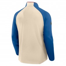 New York Rangers Fanatics Natural 2026 NHL Winter Classic Authentic Pro Quarter-Zip New York Rangers Fanatics Natural 2026 NHL Winter Classic Authentic Pro Quarter-Zip