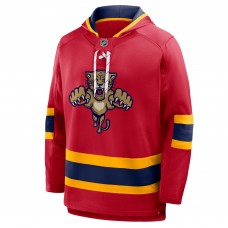 Florida Panthers Fanatics Bright Cardinal 2026 NHL Winter Classic Lace Collar Hoodie