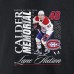 Montreal Canadiens Lane Hutson Black 2025 Calder Memorial Trophy Winner T-Shirt