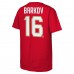 Футболка Youth Florida Panthers Aleksander Barkov Red 2025 Stanley Cup Champions Name & Number