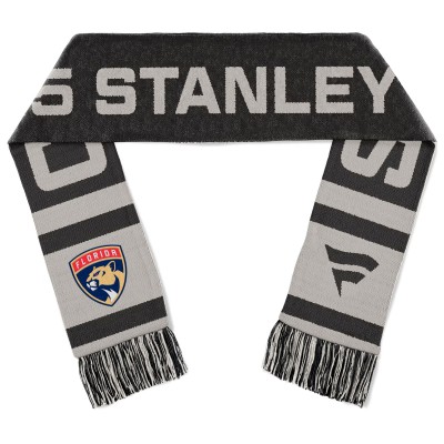 Шарф Florida Panthers Fanatics Gray 2025 Stanley Cup Champions Locker Room