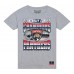 Футболка Florida Panthers Mitchell & Ness Heather Gray 2025 Stanley Cup Champions Victory Arch