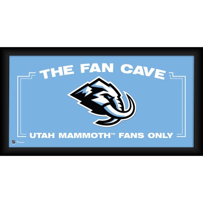 Utah Mammoth Fanatics Authentic Framed 10 x 20 Fan Cave Collage