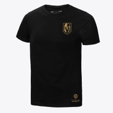 Футболка Vegas Golden Knights Mitchell & Ness Black Core Penalty Box 3.0 Футболка Vegas Golden Knights Mitchell & Ness Black Core Penalty Box 3.0