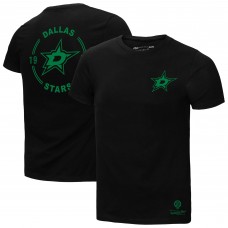 Dallas Stars Mitchell & Ness Black Penalty Box 2.0 T-Shirt
