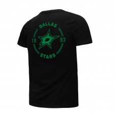 Dallas Stars Mitchell & Ness Black Penalty Box 2.0 T-Shirt