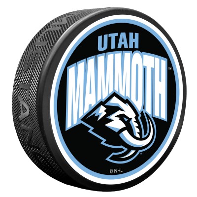 Шайба Utah Mammoth Wordmark