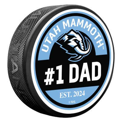 Шайба Utah Mammoth #1 Dad