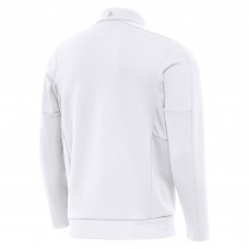 Utah Mammoth Antigua White Generation Quarter-Zip Pullover