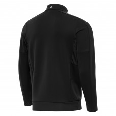 Utah Mammoth Antigua Black Generation Quarter-Zip Pullover