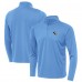 Utah Mammoth Antigua Powder Blue Tribute Quarter-Zip Pullover