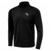 Utah Mammoth Antigua Black Tribute Quarter-Zip Pullover