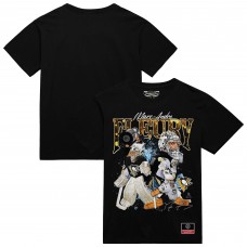 Футболка Pittsburgh Penguins Marc-Andre Fleury Mitchell & Ness Black Collage