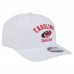 Бейсболка Carolina Hurricanes New Era White Team Lockup Basic 9SEVENTY