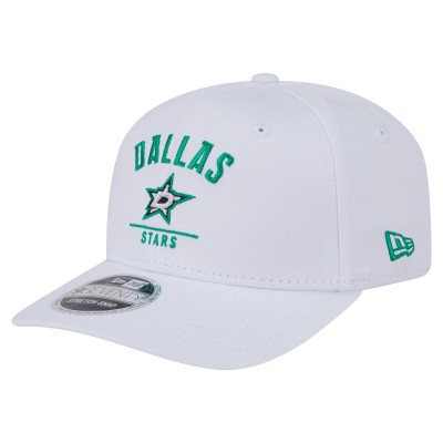 Бейсболка Dallas Stars New Era White Team Lockup Basic 9SEVENTY