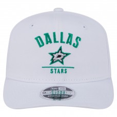 Бейсболка Dallas Stars New Era White Team Lockup Basic 9SEVENTY