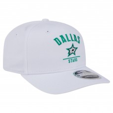 Бейсболка Dallas Stars New Era White Team Lockup Basic 9SEVENTY