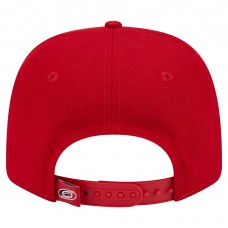 Бейсболка Carolina Hurricanes New Era Red Logo Basic 9SEVENTY
