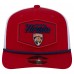 Бейсболка Florida Panthers New Era Red/White Team Patch Basic 9SEVENTY
