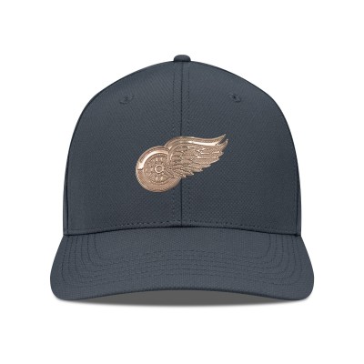 Бейсболка Detroit Red Wings Levelwear Charcoal Rise Copper Insignia