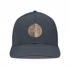 Бейсболка Edmonton Oilers Levelwear Charcoal Rise Copper Insignia