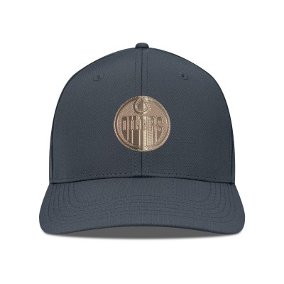 Бейсболка Edmonton Oilers Levelwear Charcoal Rise Copper Insignia