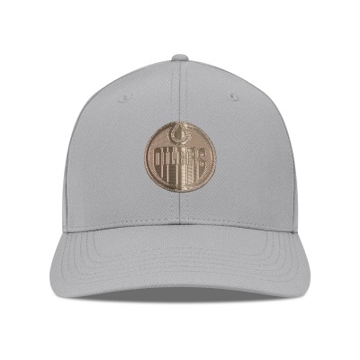 Бейсболка Edmonton Oilers Levelwear Gray Rise Copper Insignia