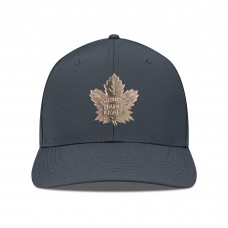 Бейсболка Toronto Maple Leafs Levelwear Charcoal Rise Copper Insignia