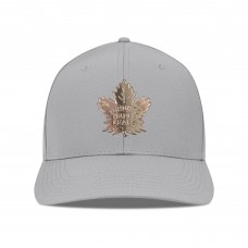 Бейсболка Toronto Maple Leafs Levelwear Gray Rise Copper Insignia