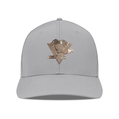 Бейсболка Pittsburgh Penguins Levelwear Gray Rise Copper Insignia