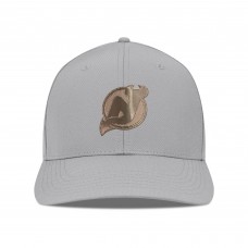 Бейсболка New Jersey Devils Levelwear Gray Rise Copper Insignia