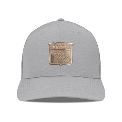 Бейсболка New York Rangers Levelwear Gray Rise Copper Insignia
