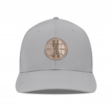 Бейсболка Boston Bruins Levelwear Gray Rise Copper Insignia
