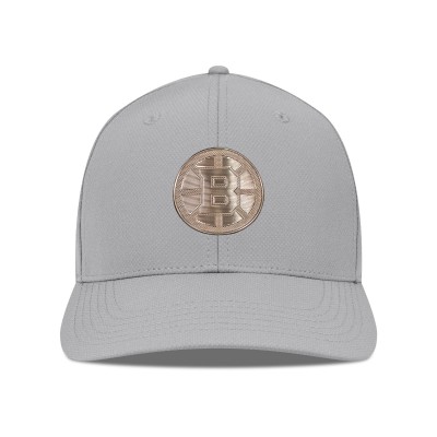 Бейсболка Boston Bruins Levelwear Gray Rise Copper Insignia