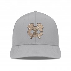 Бейсболка Chicago Blackhawks Levelwear Gray Rise Copper Insignia