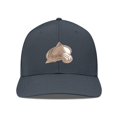 Бейсболка Colorado Avalanche Levelwear Charcoal Rise Copper Insignia