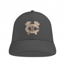 Бейсболка Chicago Blackhawks Levelwear Charcoal Ascend Copper Insignia Vented