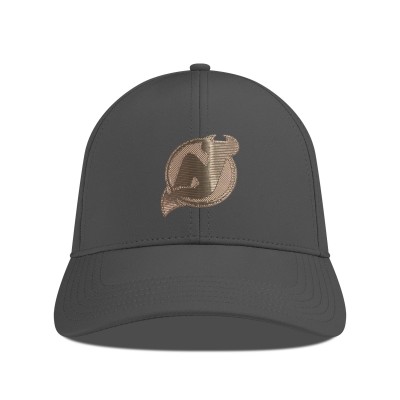 Бейсболка New Jersey Devils Levelwear Charcoal Ascend Copper Insignia Vented