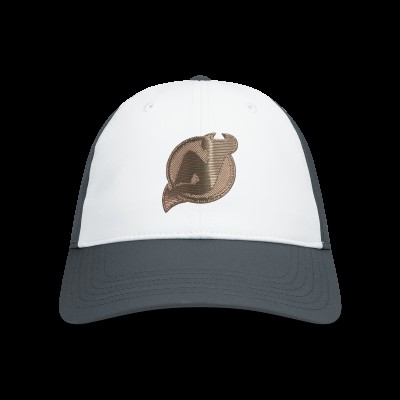 Бейсболка New Jersey Devils Levelwear White/Charcoal Endure Copper Insignia