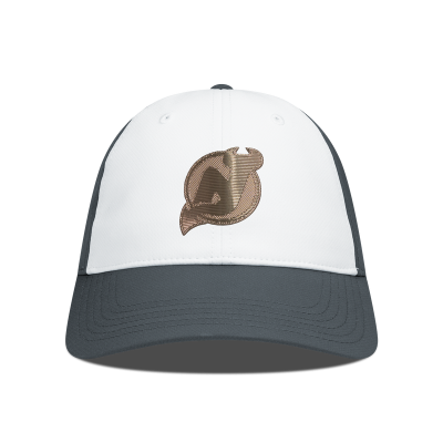 Бейсболка New Jersey Devils Levelwear White/Charcoal Endure Copper Insignia