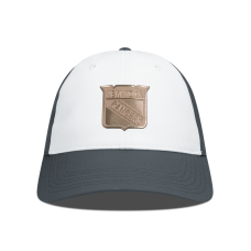 Бейсболка New York Rangers Levelwear White/Charcoal Endure Copper Insignia