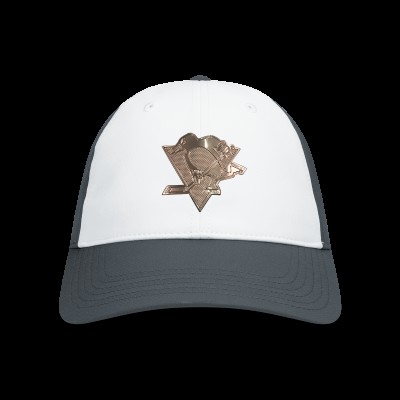 Бейсболка Pittsburgh Penguins Levelwear White/Charcoal Endure Copper Insignia