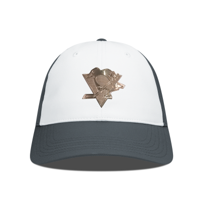 Бейсболка Pittsburgh Penguins Levelwear White/Charcoal Endure Copper Insignia