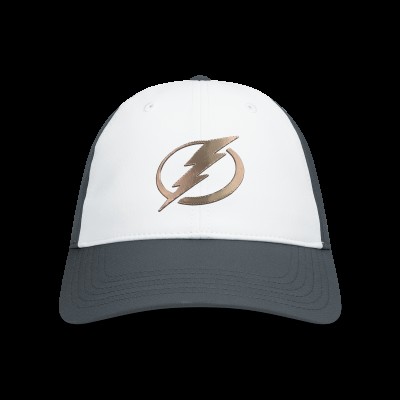 Бейсболка Tampa Bay Lightning Levelwear White/Charcoal Endure Copper Insignia