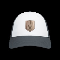 Бейсболка Vegas Golden Knights Levelwear White/Charcoal Endure Copper Insignia