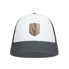 Бейсболка Vegas Golden Knights Levelwear White/Charcoal Endure Copper Insignia